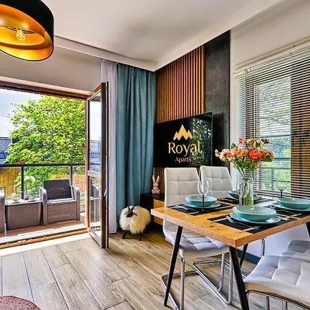 Royal Aparts Park Vip Z Basenami, Saunami, Jacuzzi I Silownia דירה